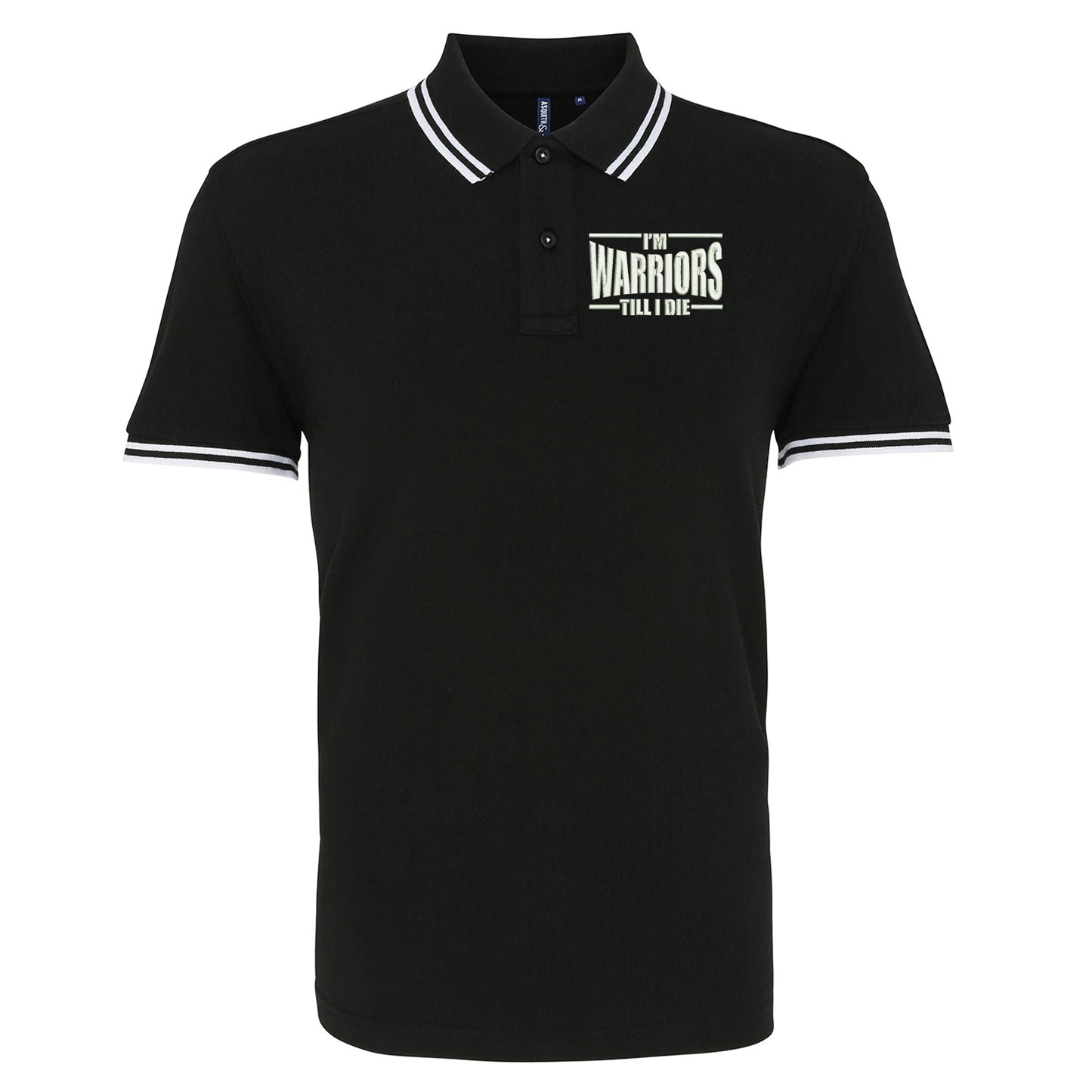 Stenhousemuir Football Tipped Polo Shirt