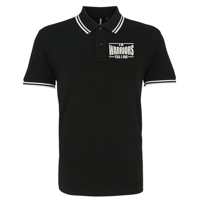 Stenhousemuir Football Tipped Polo Shirt