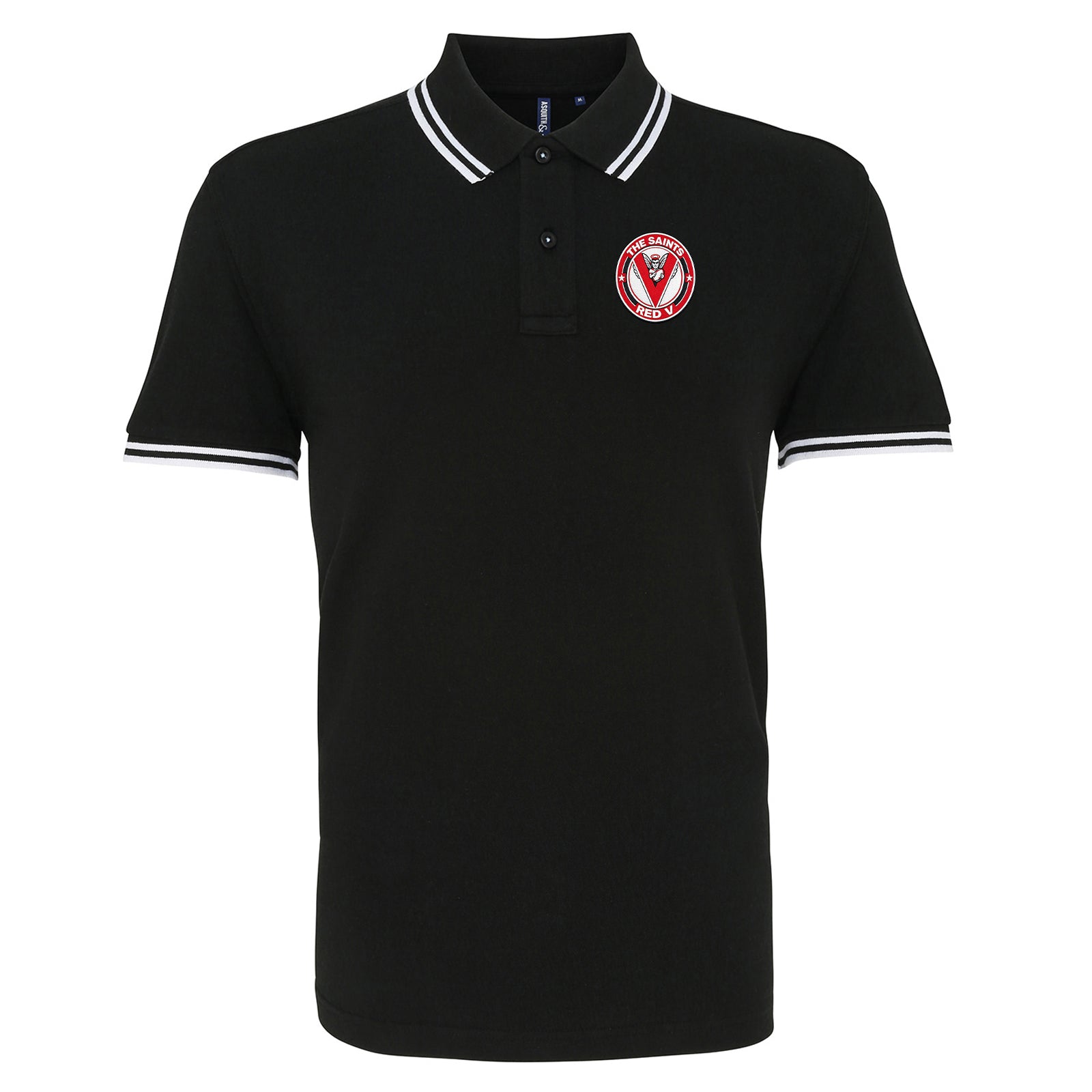 St Helens Rugby League Tipped Polo Shirt