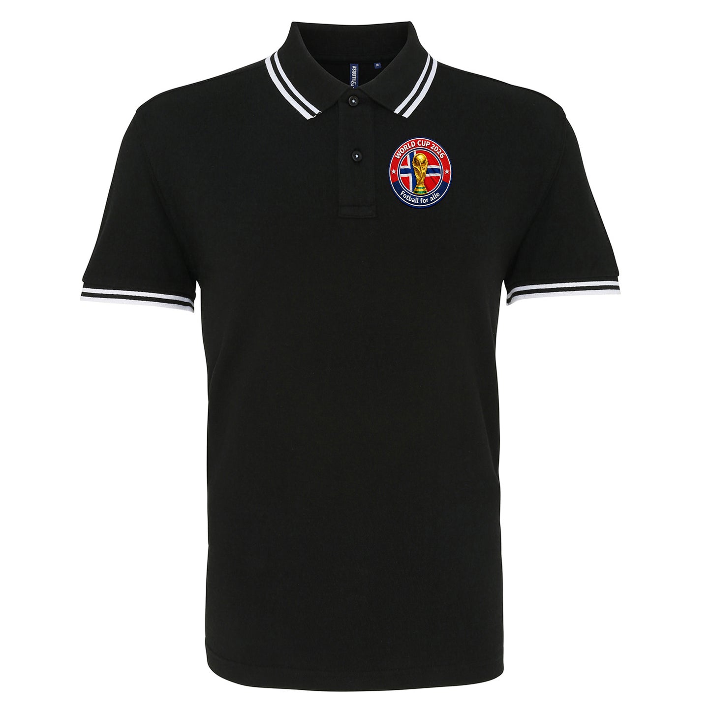 Norway World Cup 2026 Tipped Polo Shirt
