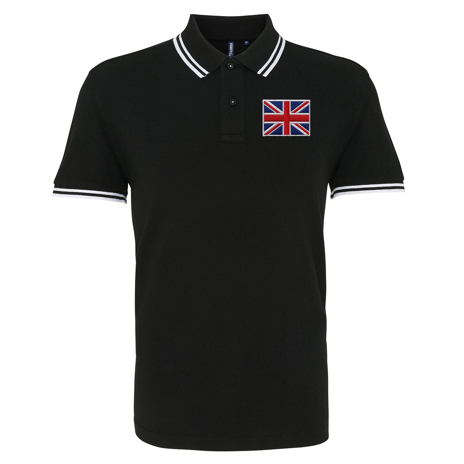 Union Jack Tipped Polo Shirt 