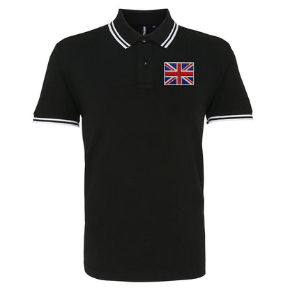 Union Jack Tipped Polo Shirt 