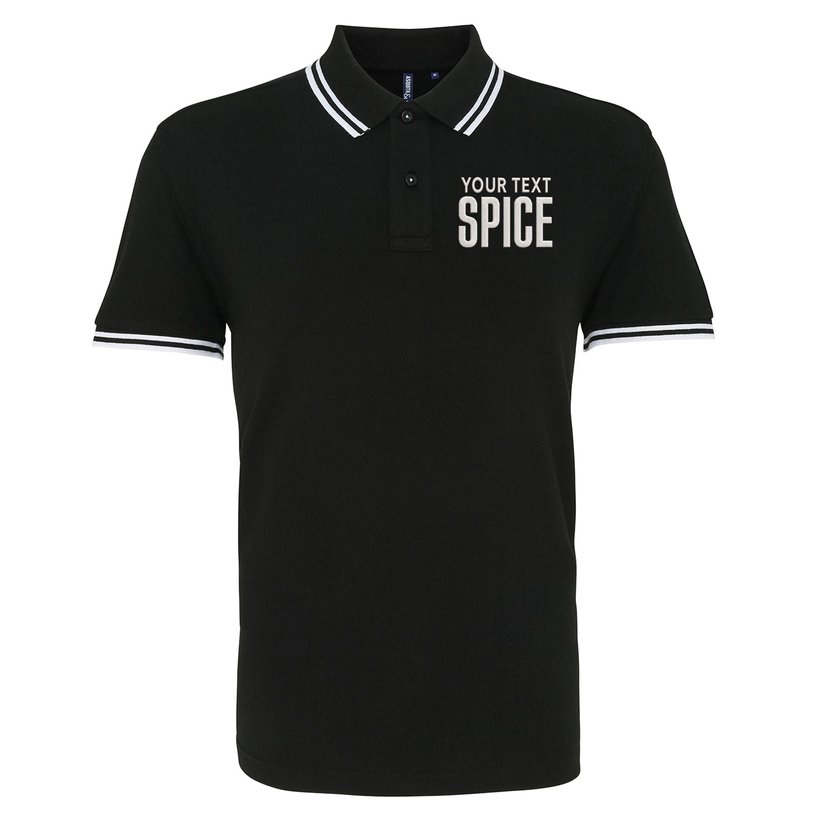Spice Girls Tipped Polo Shirt