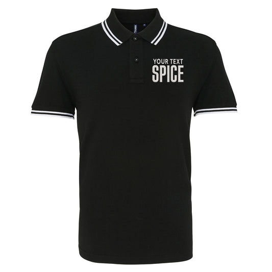 Spice Girls Tipped Polo Shirt