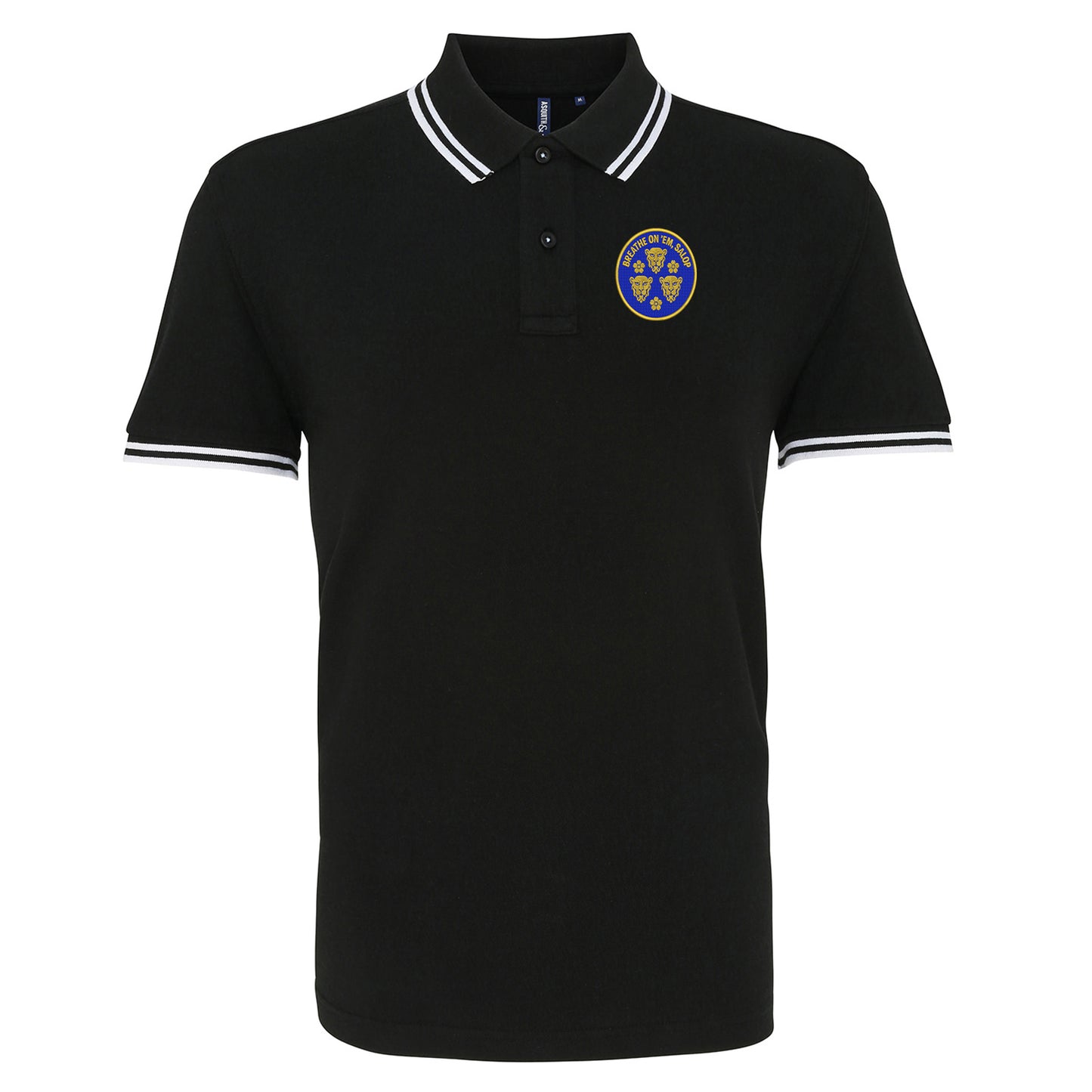 Shrewsbury Town Football Club Tipped Polo Shirt 