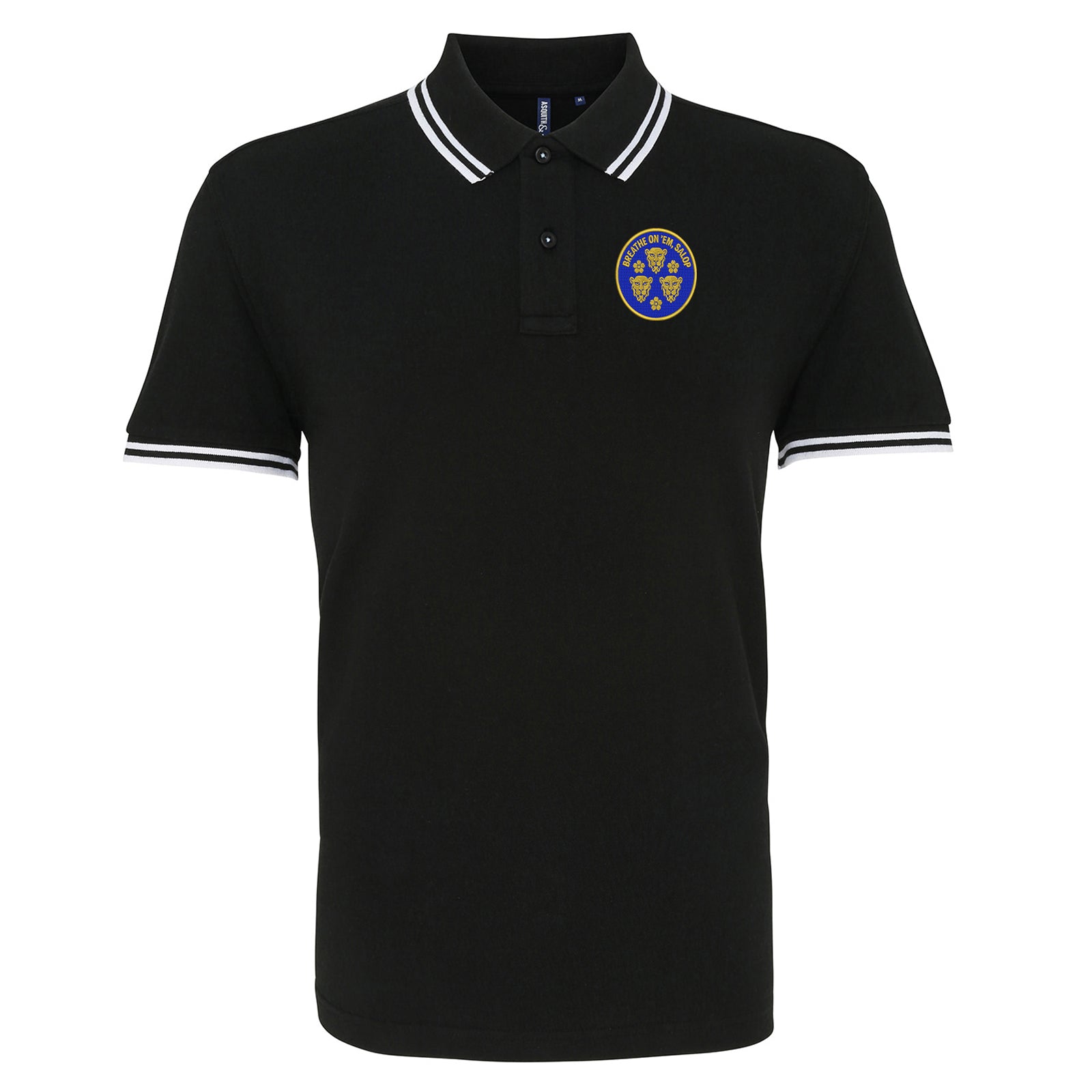 Shrewsbury Town Football Club Tipped Polo Shirt 