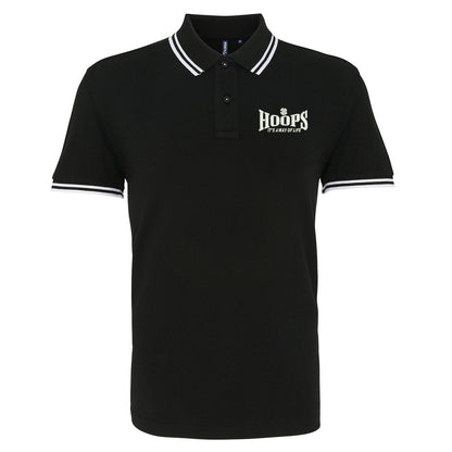 Hoops Its a Way of Life Tipped Polo Shirt