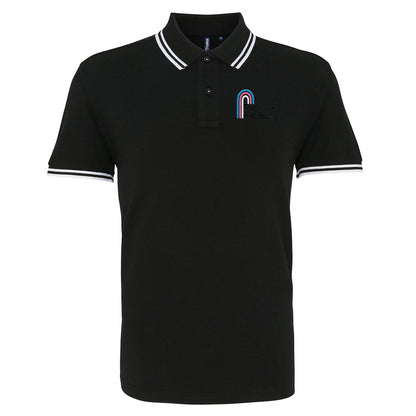 Trans Kids Belong Tipped Polo Shirt