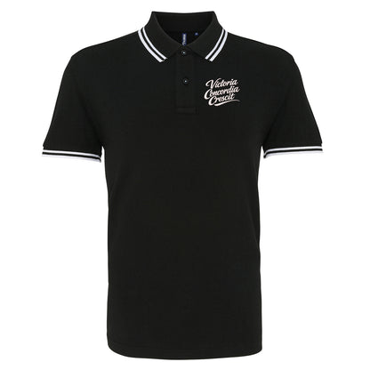 Arsenal Victoria Concordia Crescit Tipped Polo Shirt