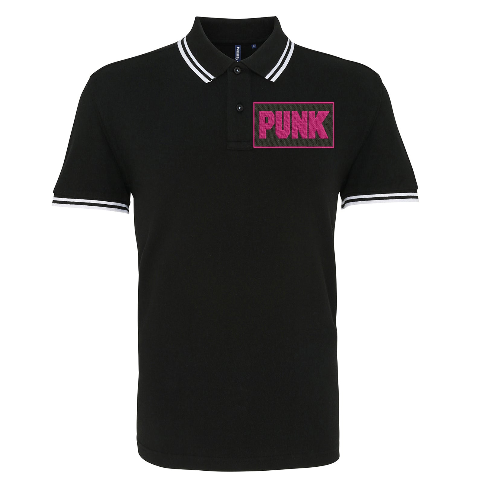 CM Punk Tipped Polo Shirt