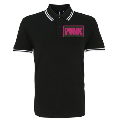 CM Punk Tipped Polo Shirt
