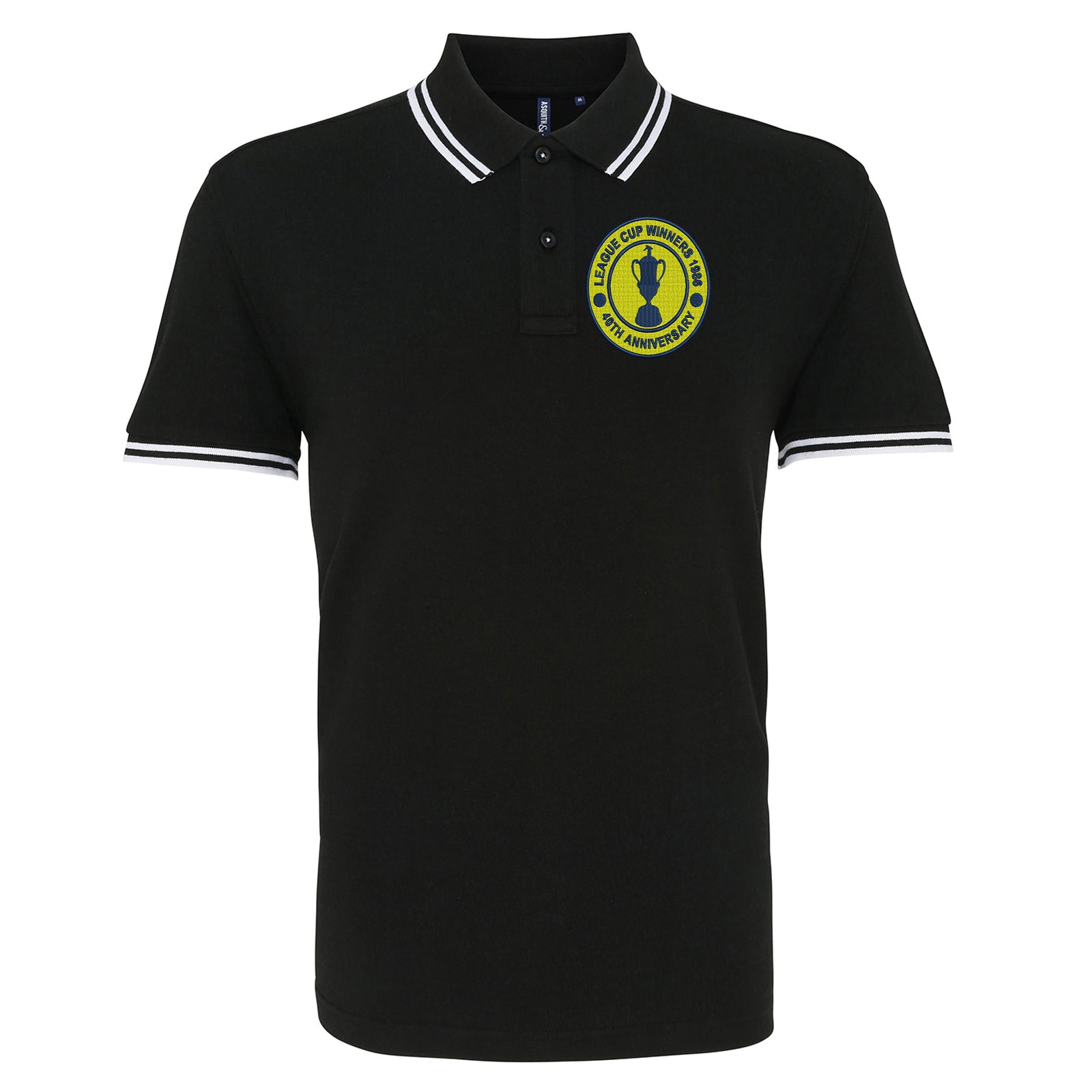 Oxford United League Winners 1986 Tipped Polo Shirt