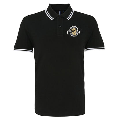 Grimsby Town Football Tipped Polo Shirt 