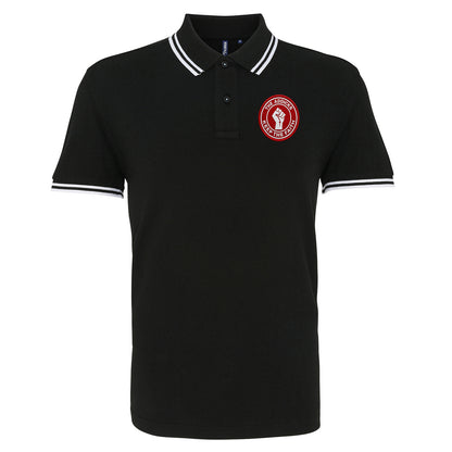 Charlton Athletic The Addicks Football Fans Tipped Polo Shirt