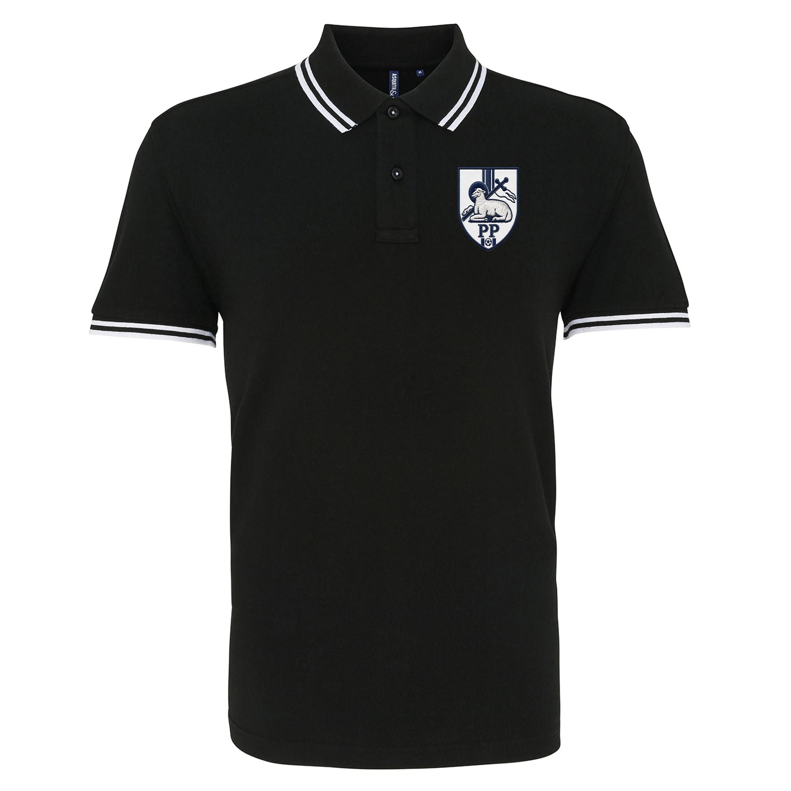 Classic Preston Football Tipped Polo Shirt