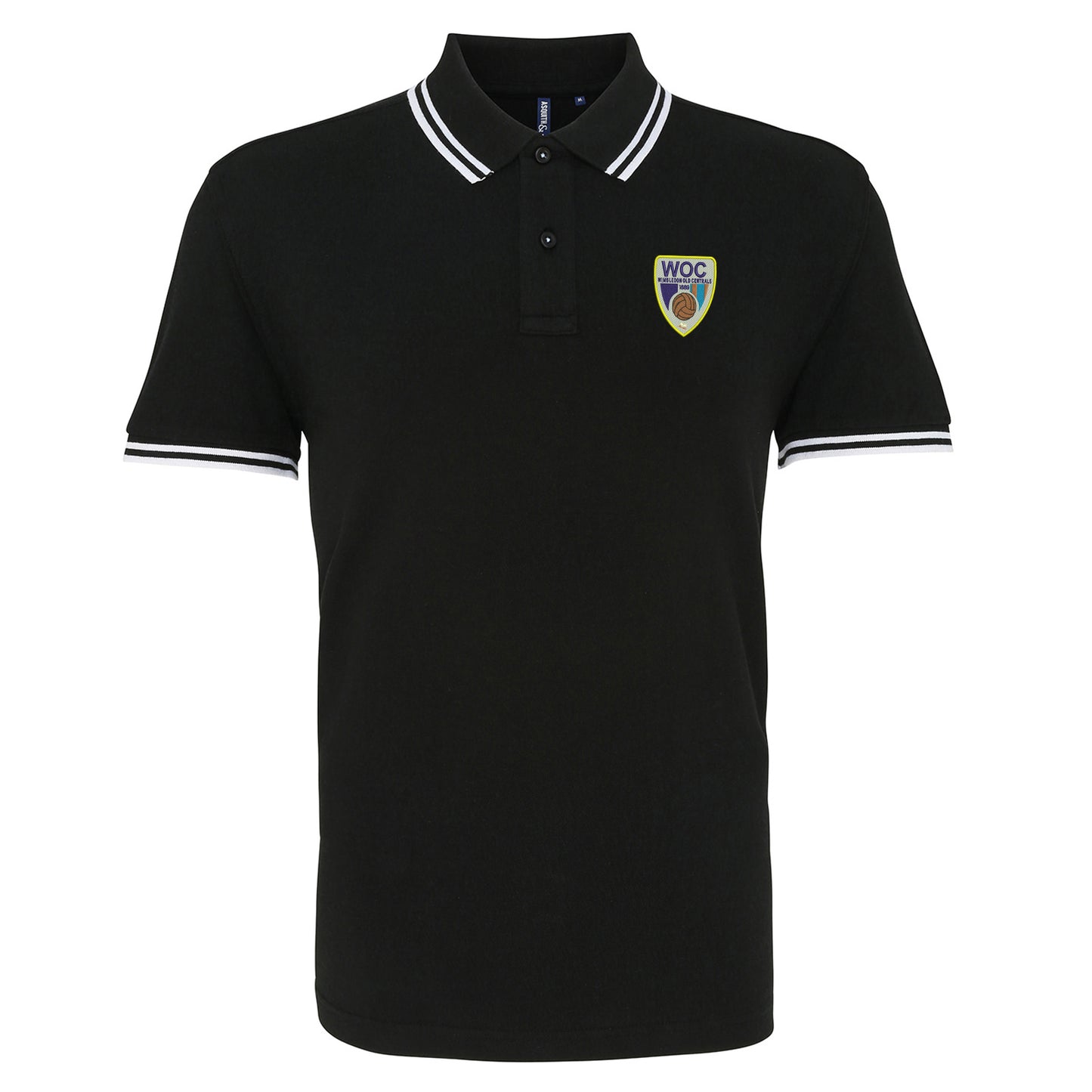 Retro Wimbledon Old Centrals Polo Shirt