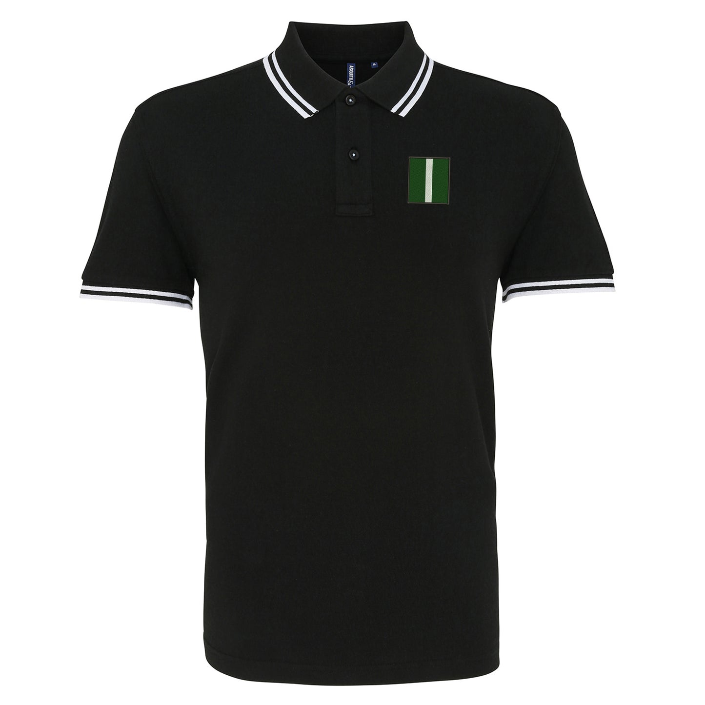 The Green Howards Tactical Recognition Flash Embroidered Tipped Polo Shirt