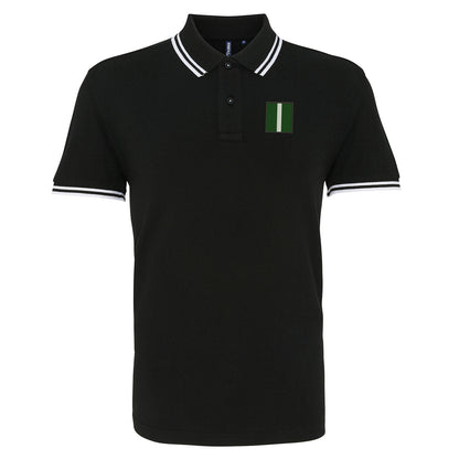 The Green Howards Tactical Recognition Flash Embroidered Tipped Polo Shirt