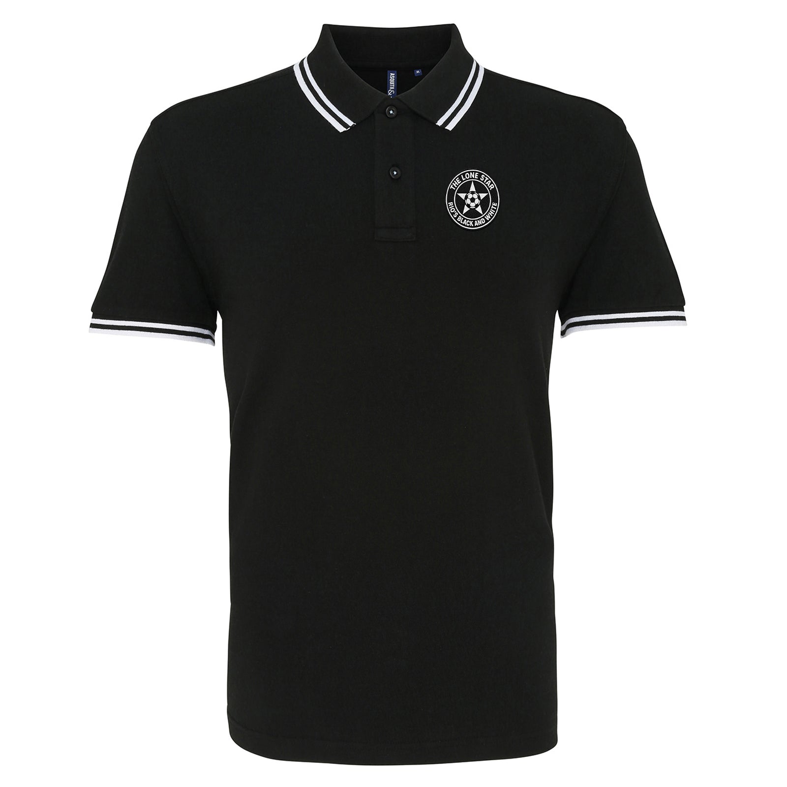 Botafogo Football Tipped Polo Shirt