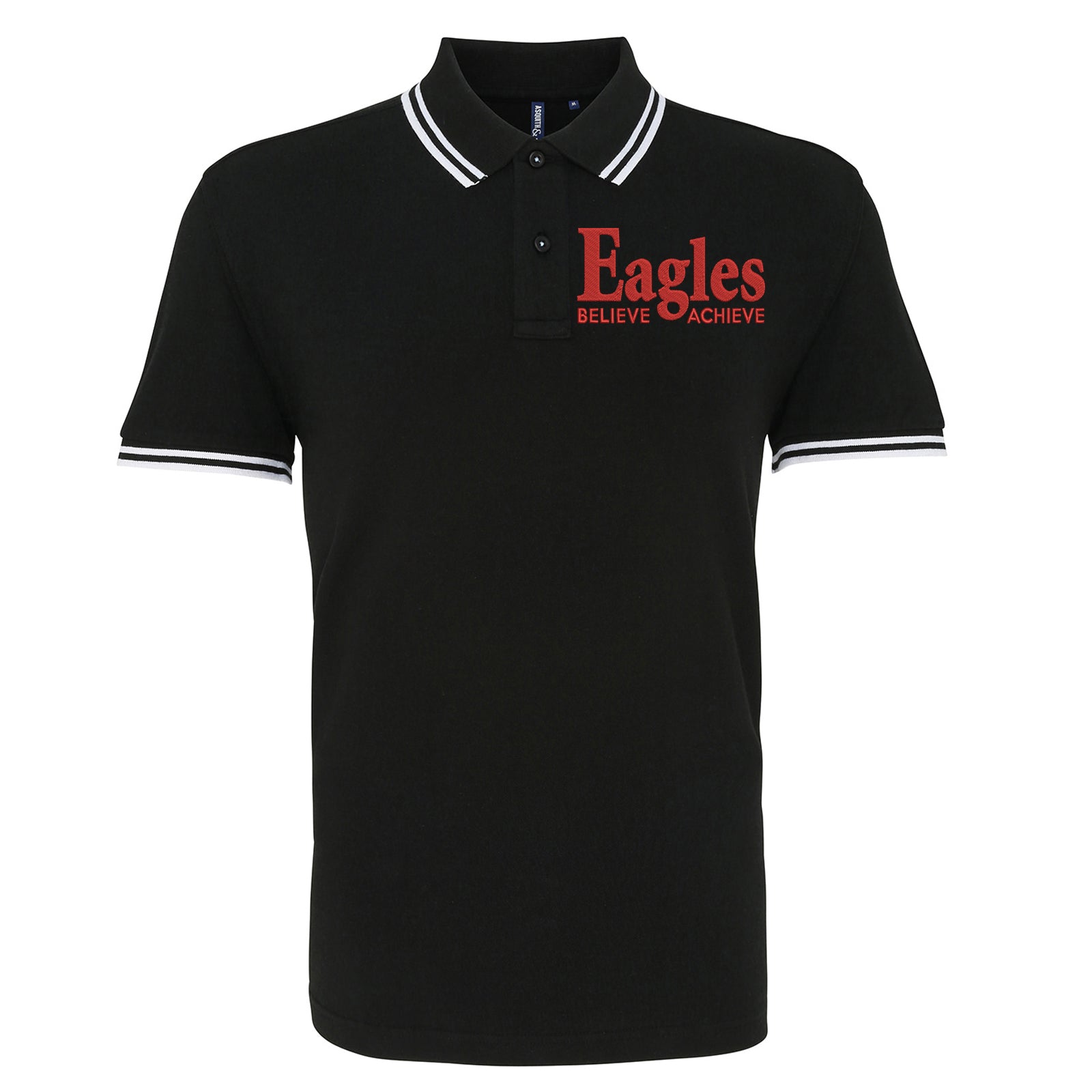 Crystal Palace Soccer Tipped Polo Shirt