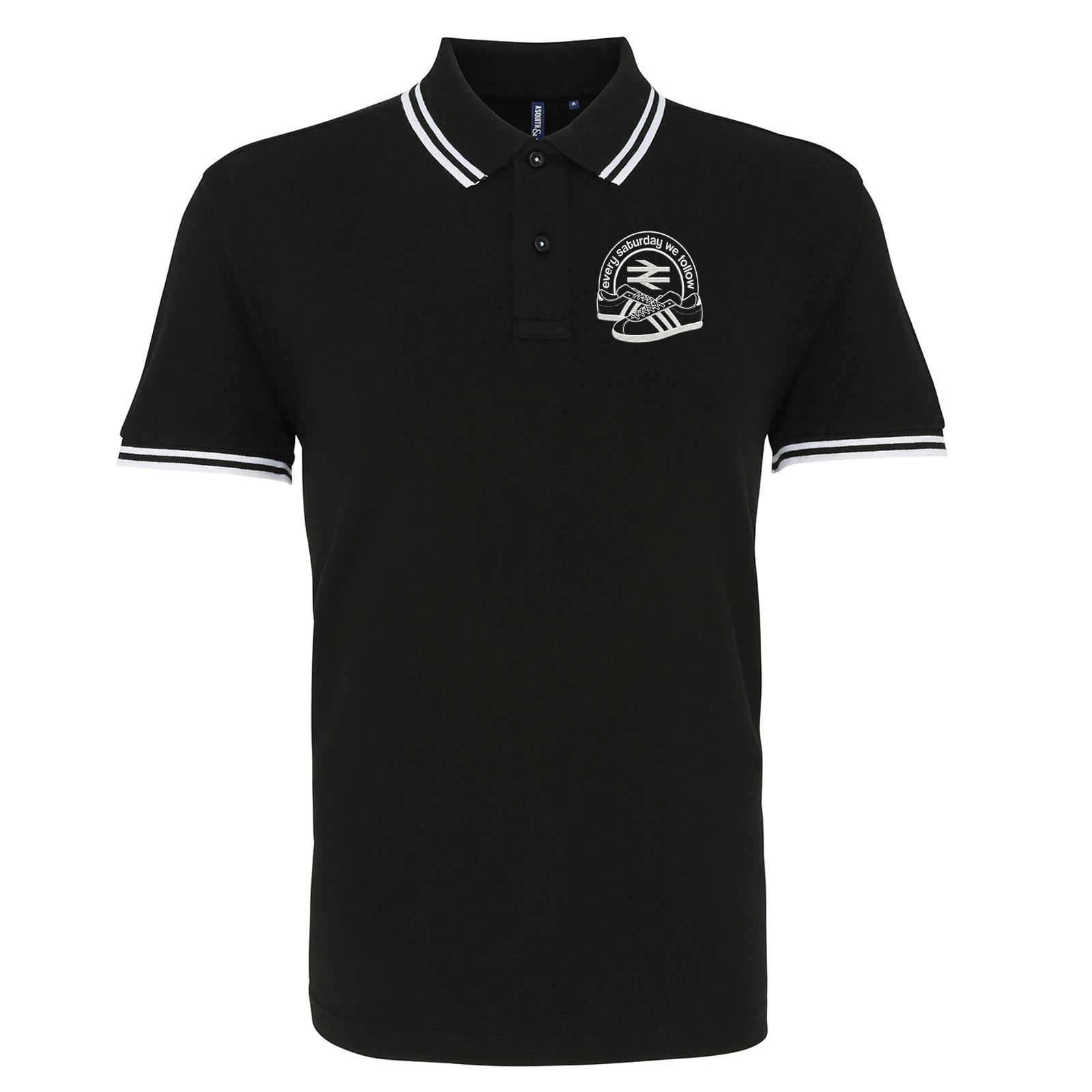 Football Fans Tipped Polo Shirt 