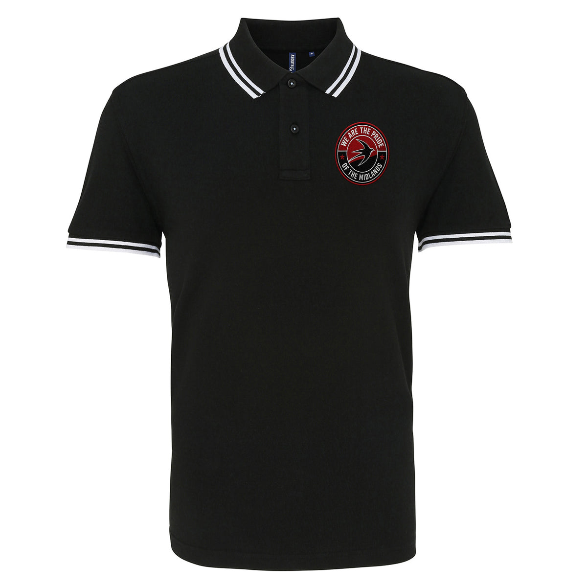 Walsall We Are The Pride of The Midlands Tipped Polo Shirt