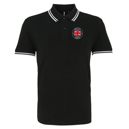 British Biker Tipped Polo Shirt 
