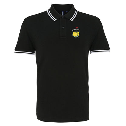 The Masters Tournament Golf Tipped Polo Shirt