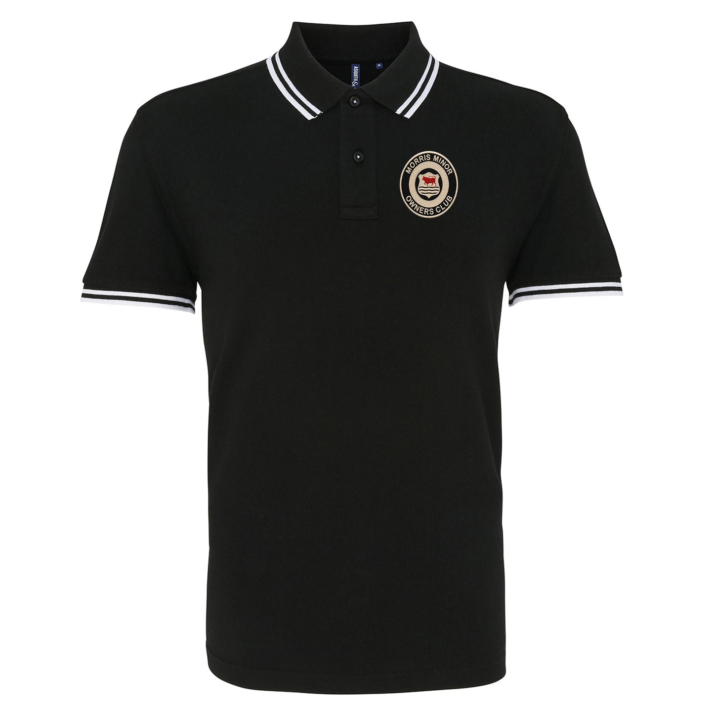 Morris Minor Owners Club Tipped Polo Shirt