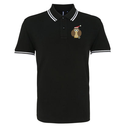 Sheffield Wednesday Christmas Santa Tipped Polo Shirt