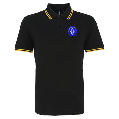 Retro Stockport 1978 Embroidered Tipped Polo Shirt