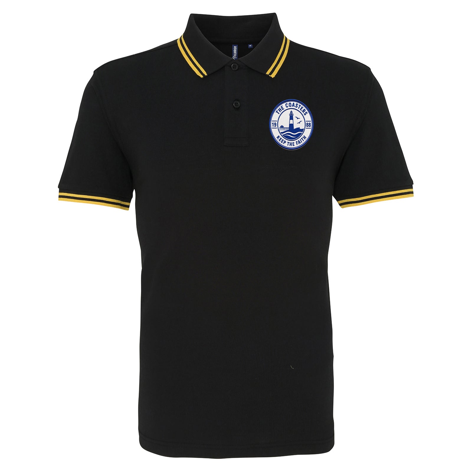 Flyde Football Tipped Polo Shirt
