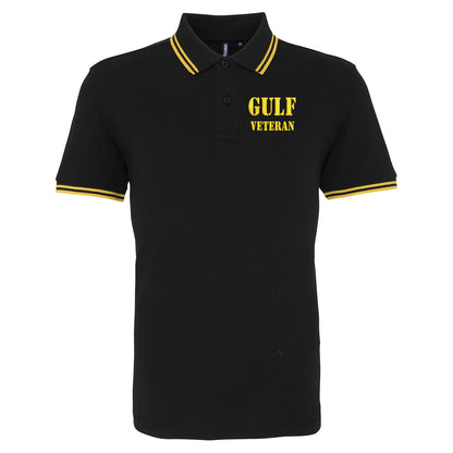 Gulf Veteran Tipped Polo Shirt