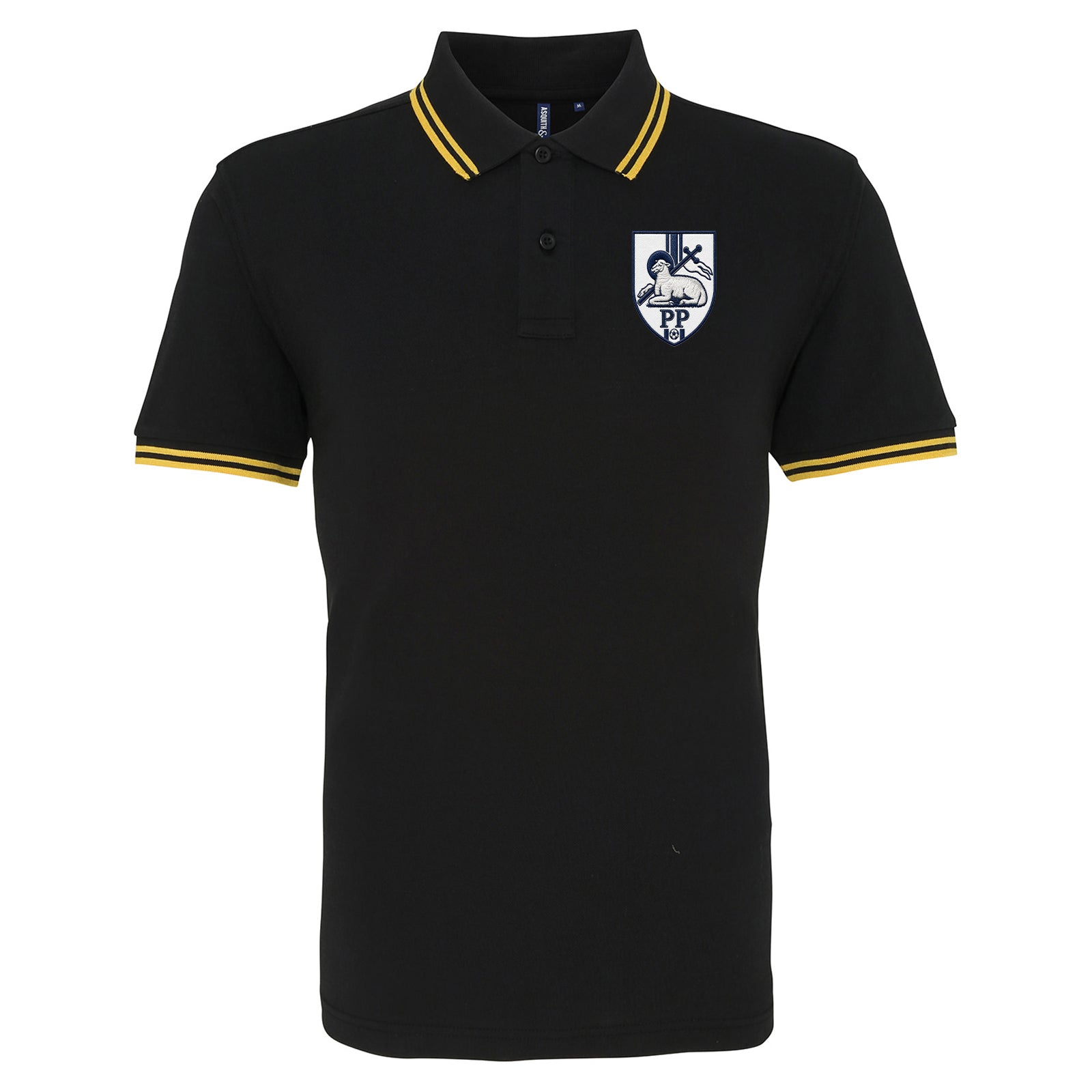 Classic Preston Football Tipped Polo Shirt