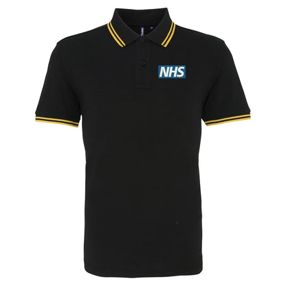 NHS National Health Service Tipped Polo Shirt 