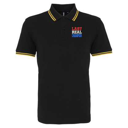 John Cena Last Real Champion Tipped Polo Shirt 