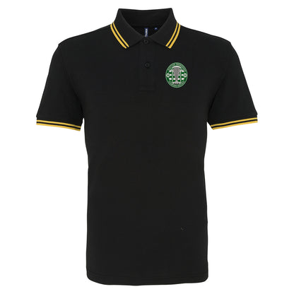 Celtic Scottish Champions-2025-2026 Tipped Polo Shirt 