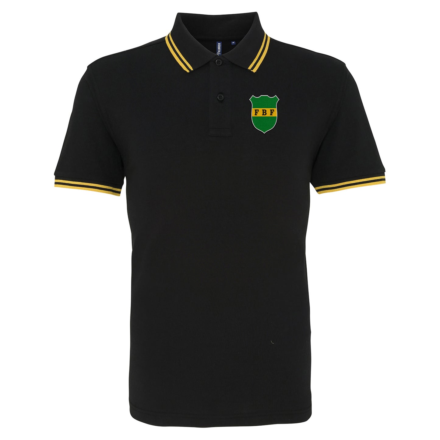Classic Brazil Football Tipped Polo Shirt 