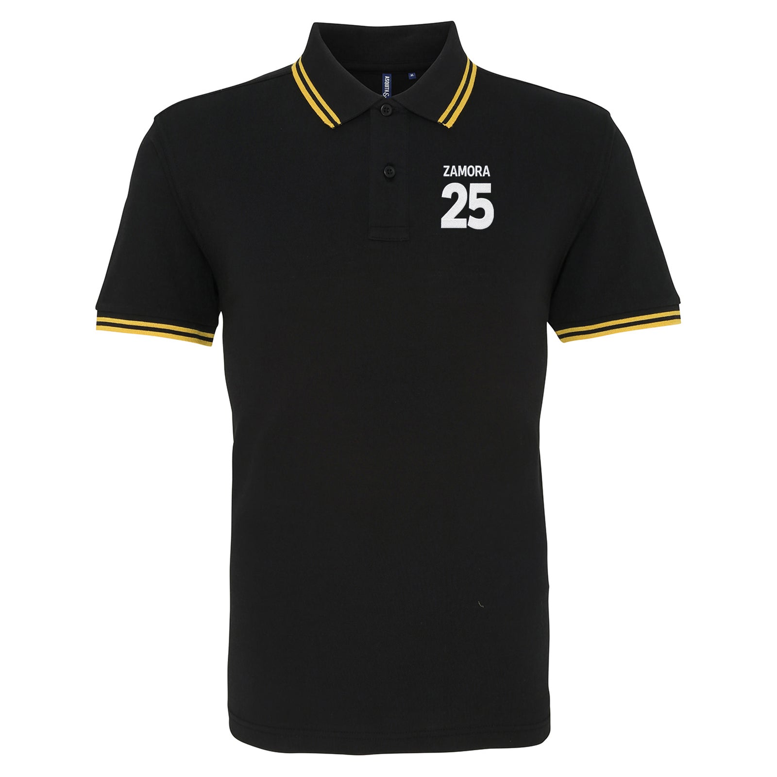 Bobby Zamora Brighton Football Tipped Polo Shirt 