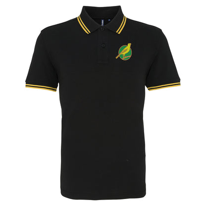 Norwich City FC Football Tipped Polo Shirt