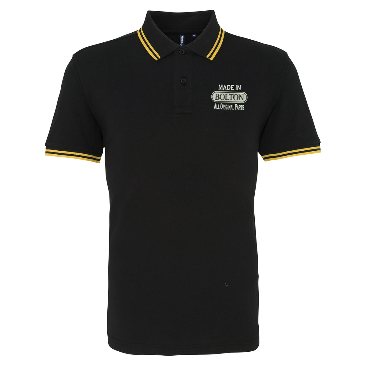 Made in Bolton All Original Parts Polo Shirt