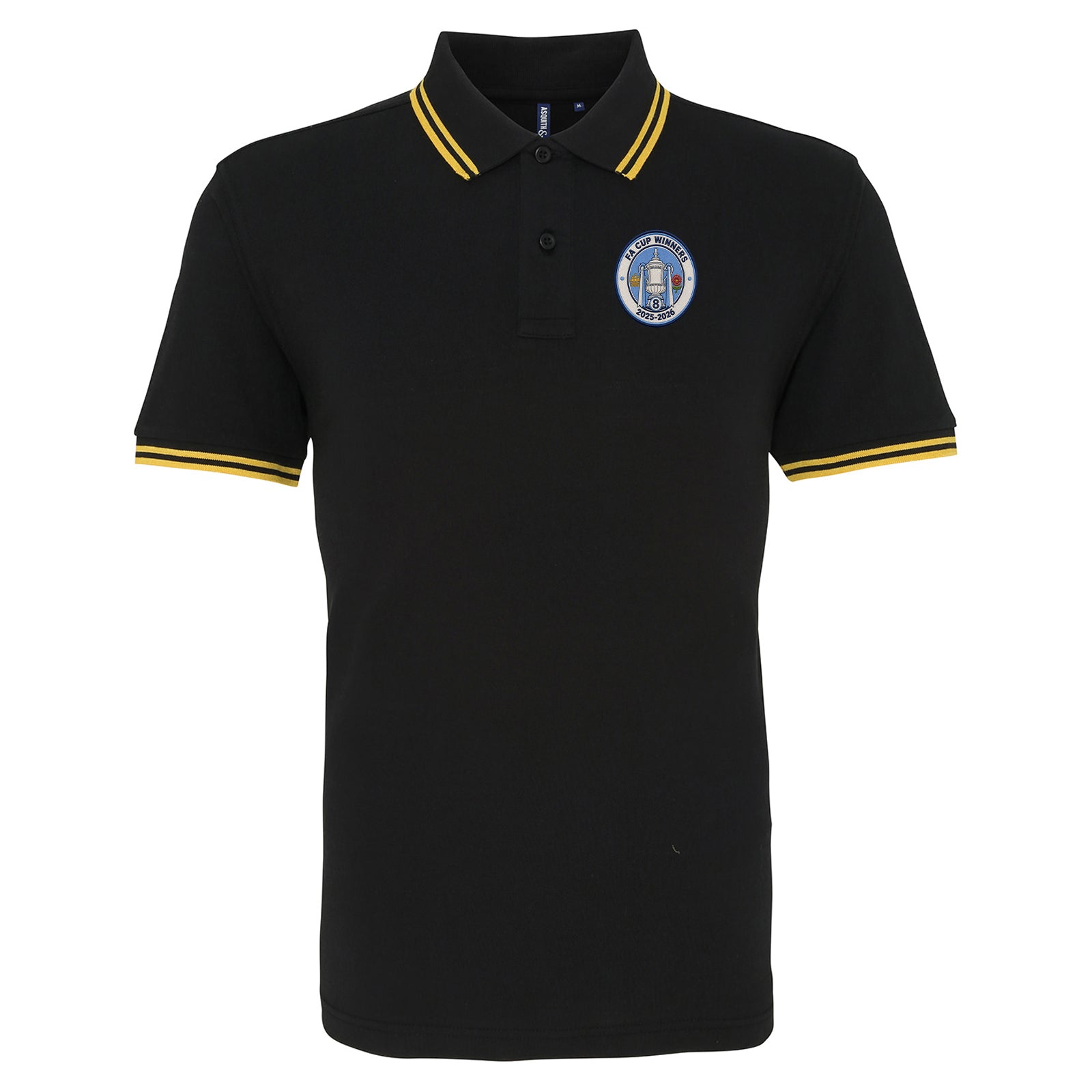 Man City FA Cup Winners 2026 Tipped Polo Shirt