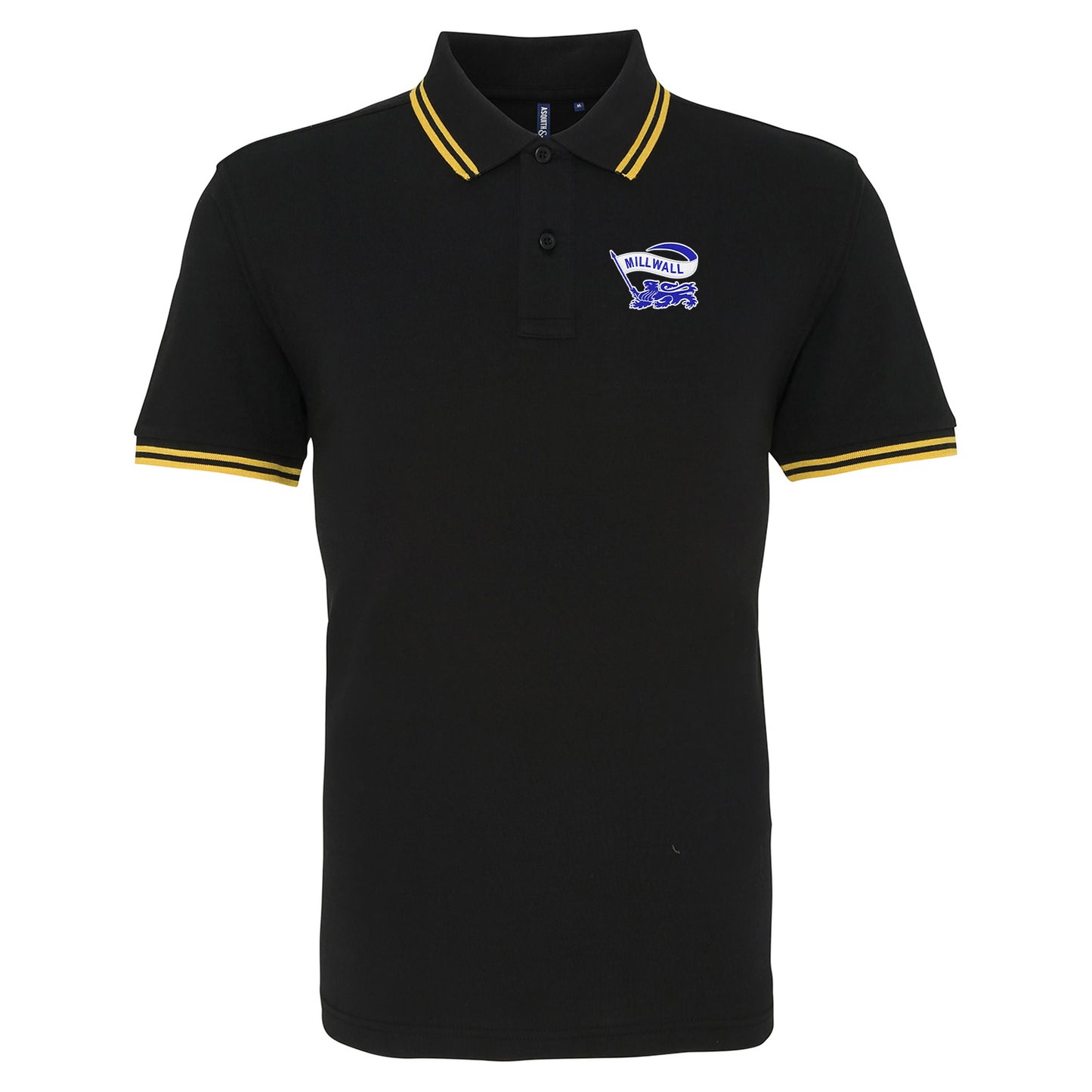 Classic Millwall Football Tipped Polo Shirt 