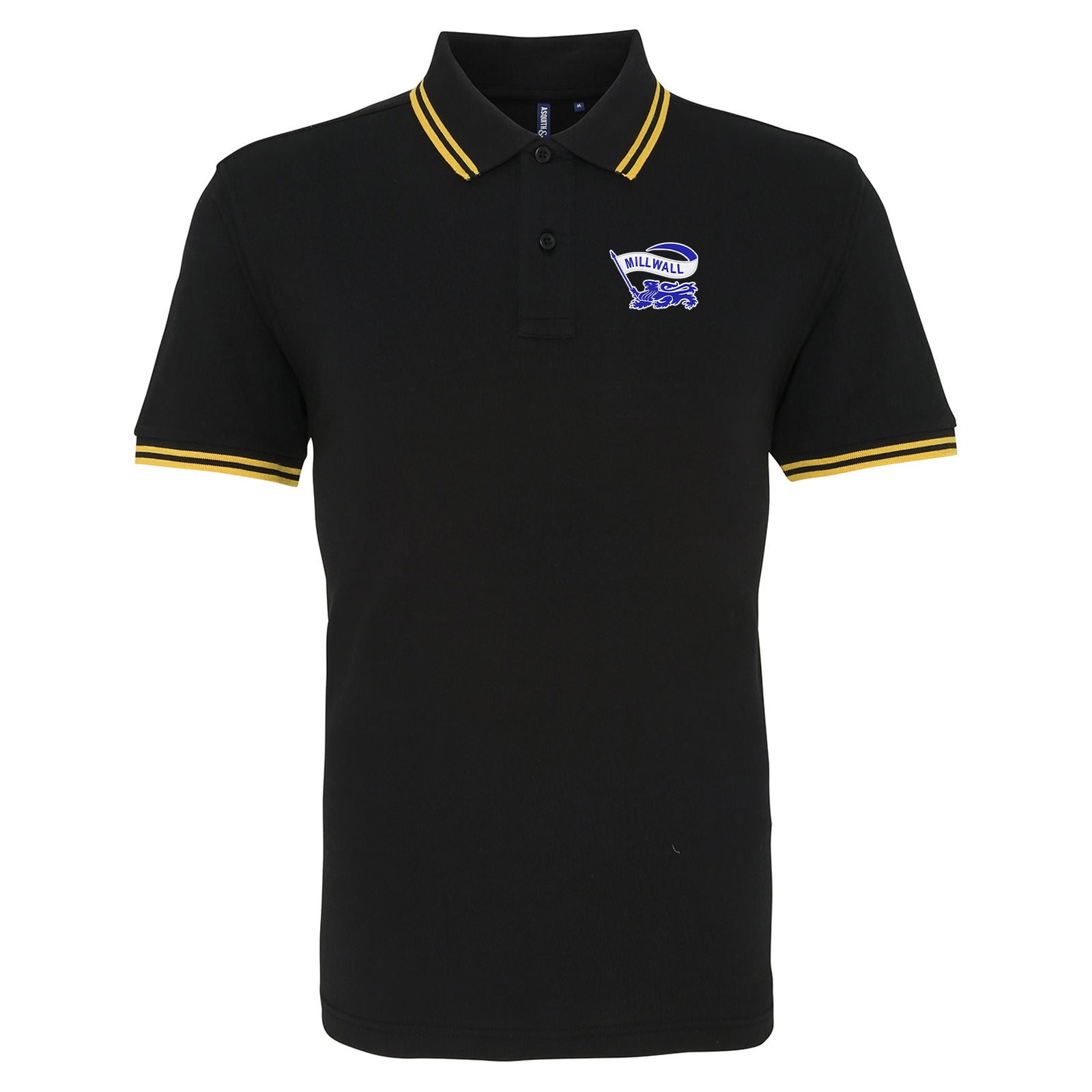 Classic Millwall Football Tipped Polo Shirt 