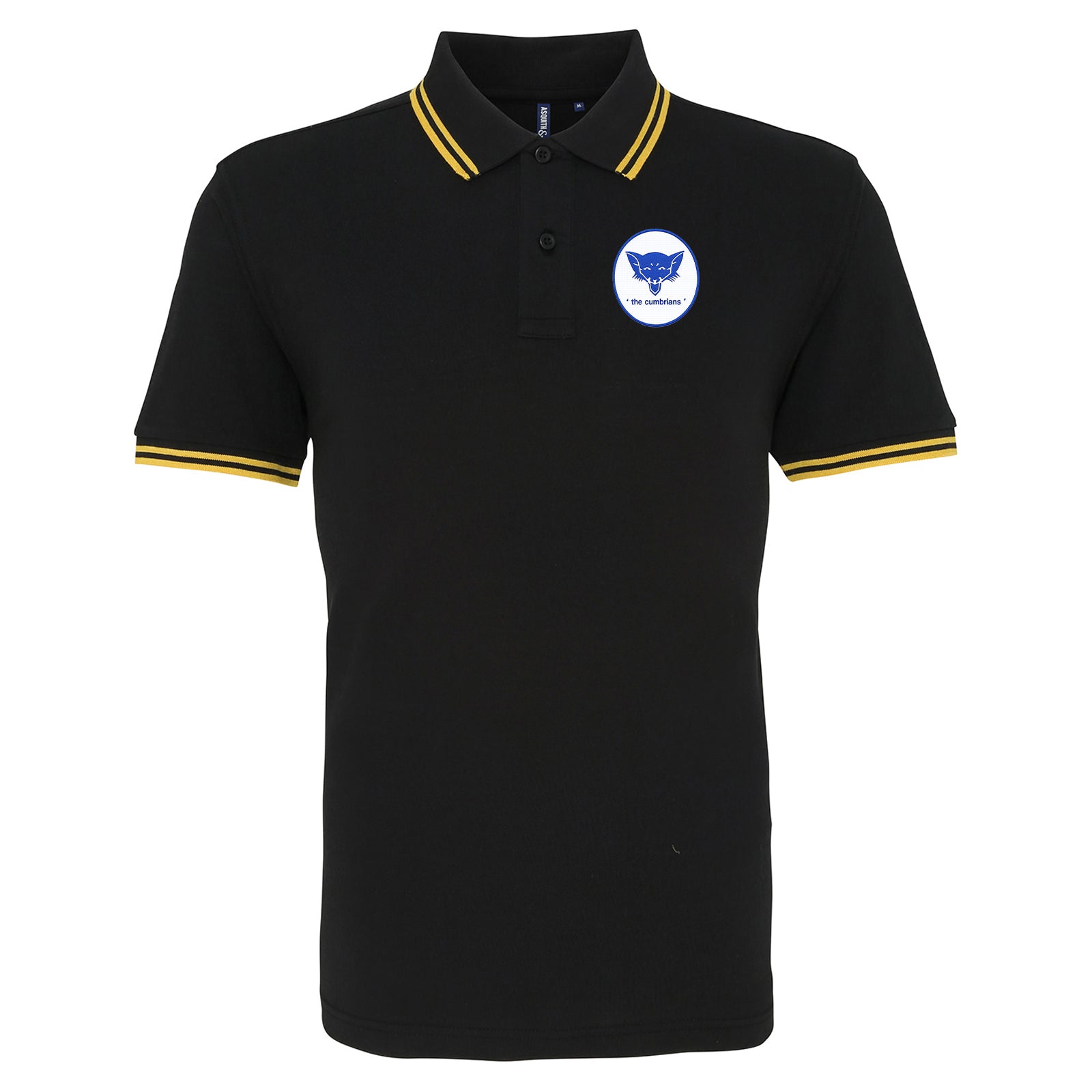 Old School Carlisle United Football Tipped Polo Shirt
