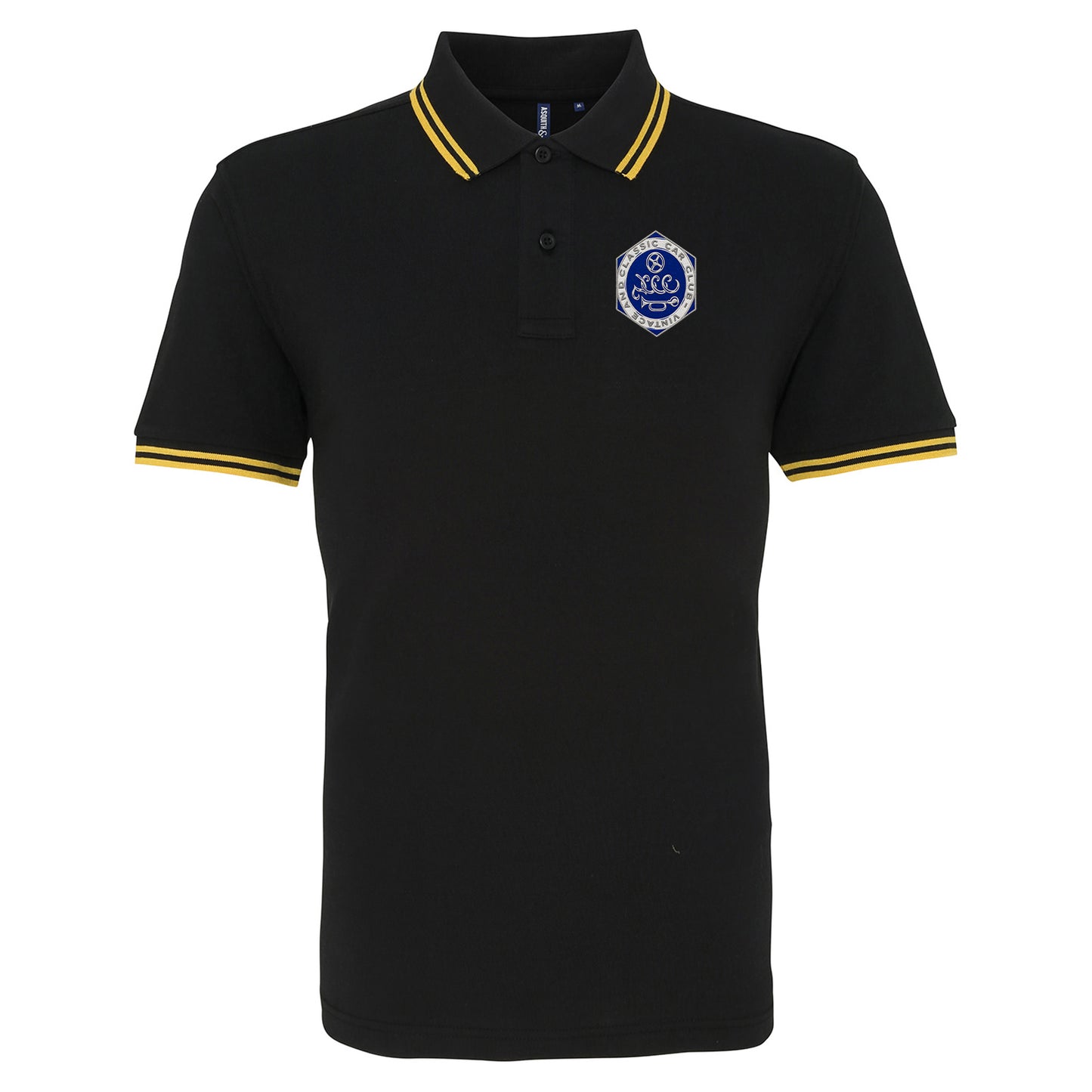 Vintage and Classic Car Club Tipped Polo Shirt