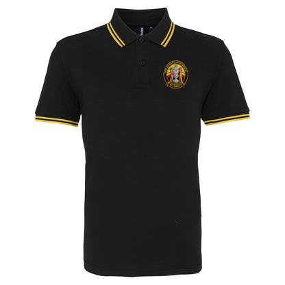 Watford Retro Play Off Winners Tipped Polo Shirt 