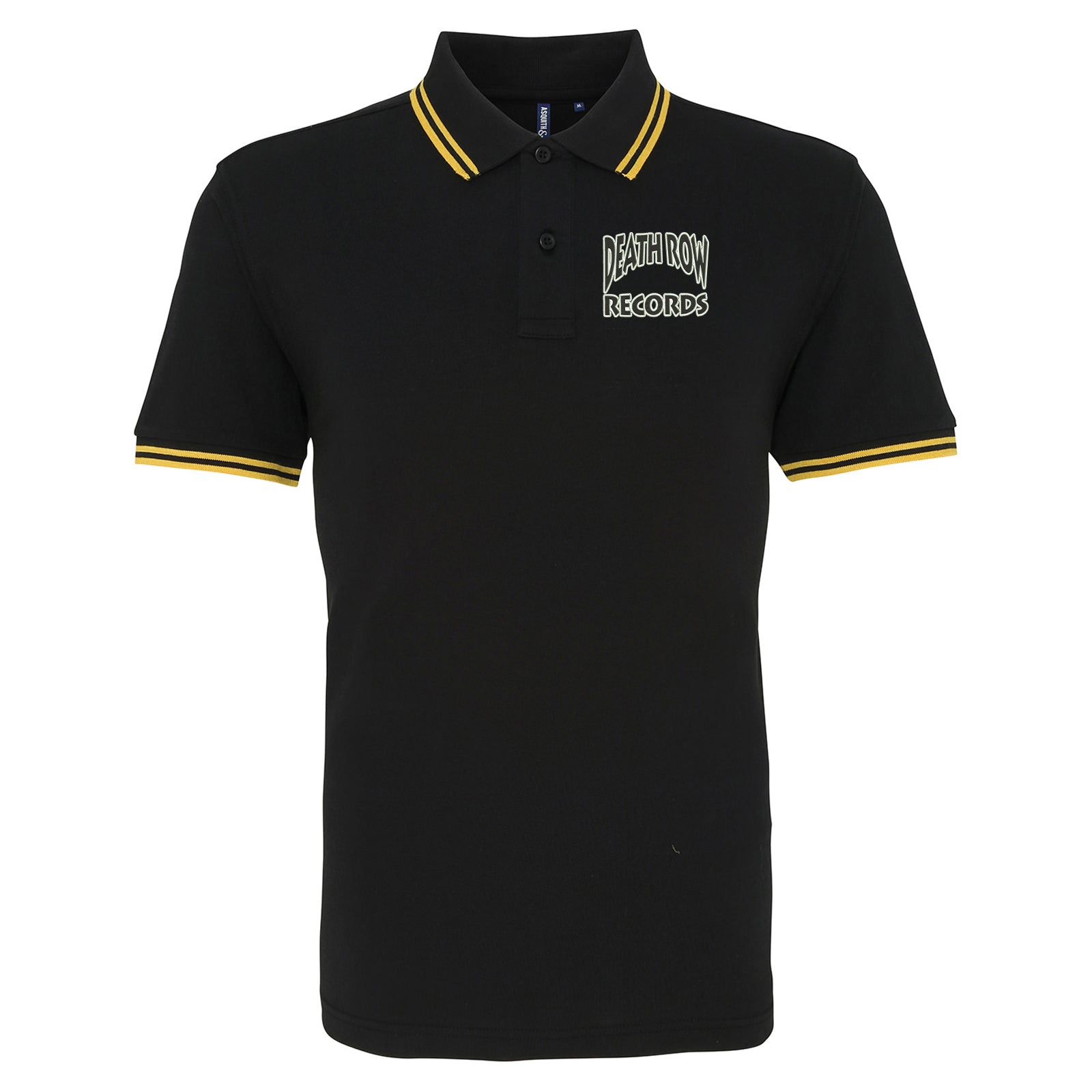 Death Row Records Tipped Polo Shirt