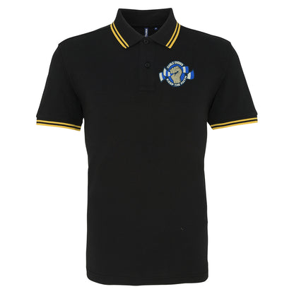 Montrose FC Football Tipped Polo Shirt 