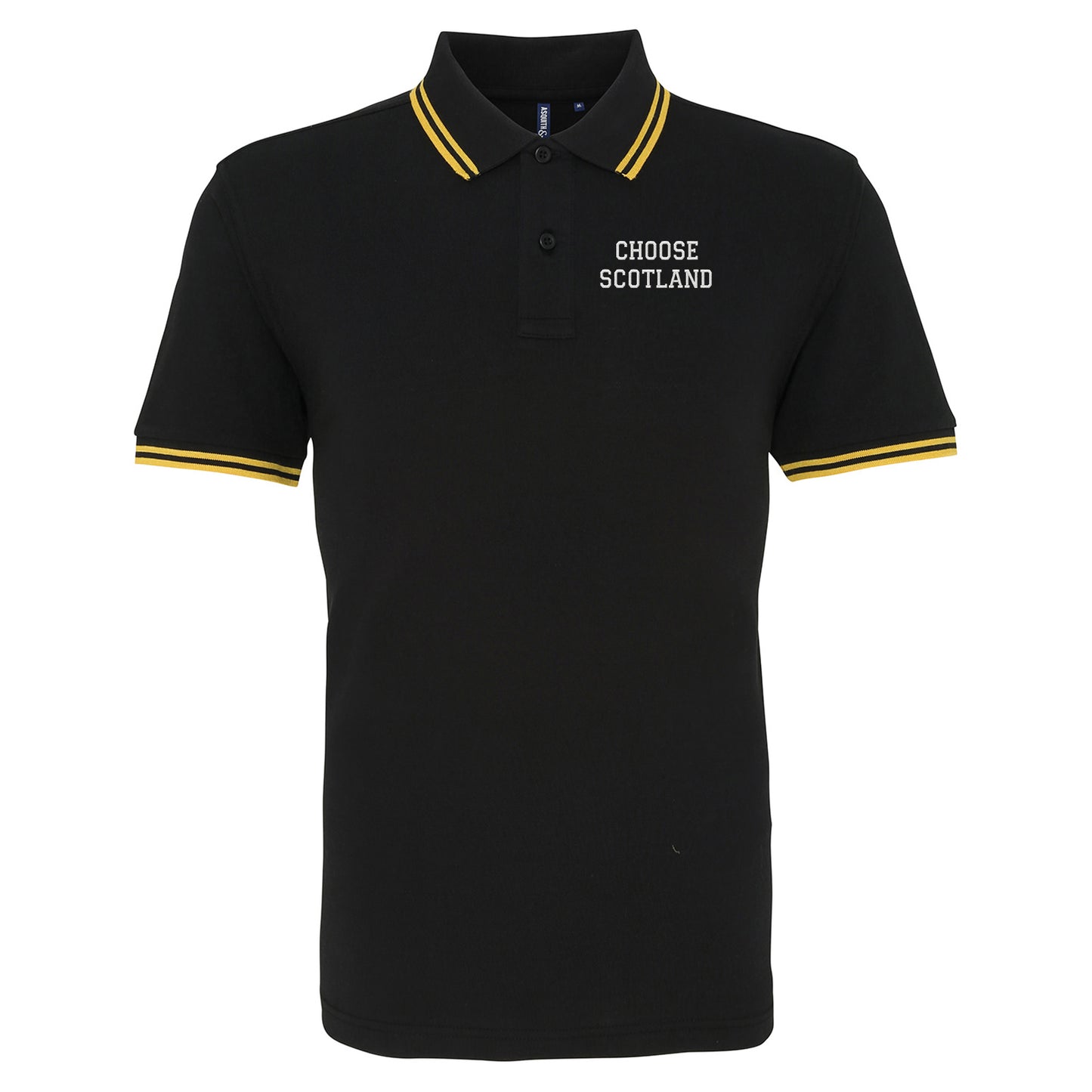 Choose Scotland Tipped Polo Shirt